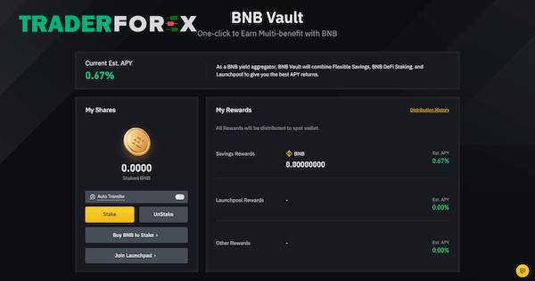 BNB Vault giúp người dùng tối đa hóa tiềm năng thu nhập từ BNB