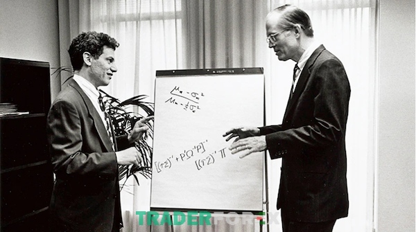 Robert Litterman và Fischer Black hai vị tiến sĩ tài ba của công ty Golman Sachs năm 1994