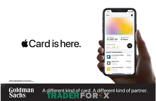 Apple Card được phát hành dưới sự hợp tác của Apple và ngân hàng Goldman Sachs