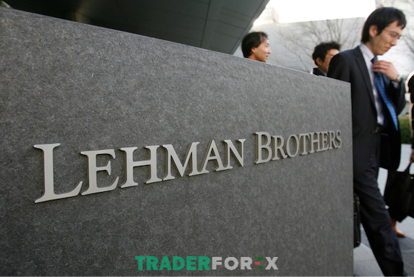 Giá cổ phiếu Lehman Brothers lao dốc không ngừng vào đầu năm 2008